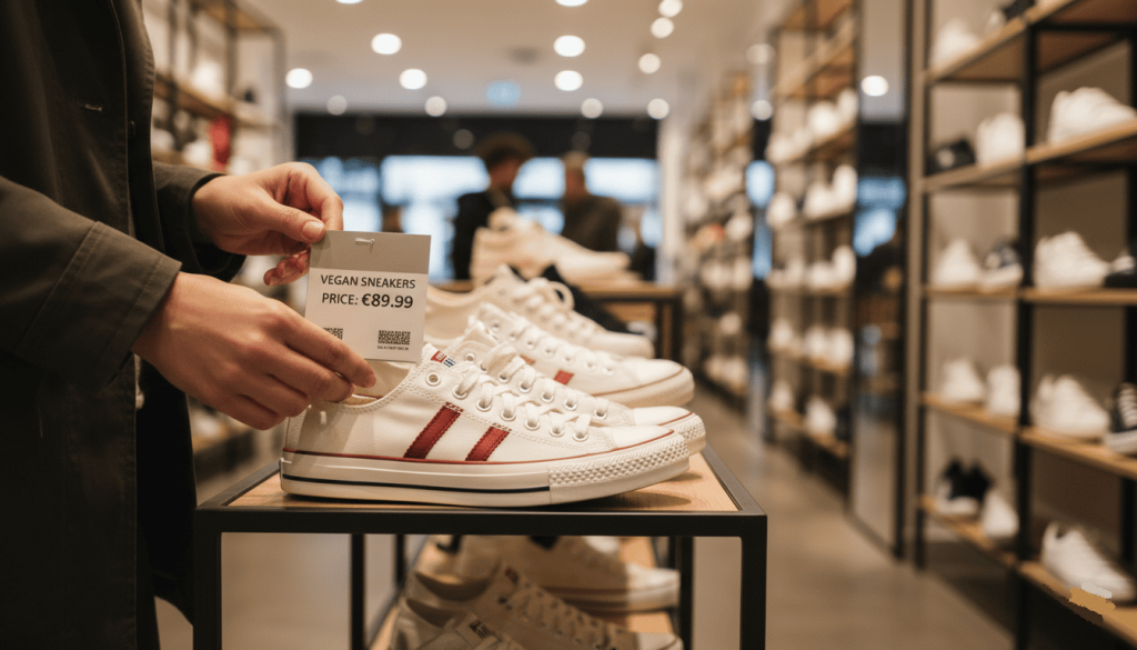 plusieurs paires de chaussures vegan à petit prix