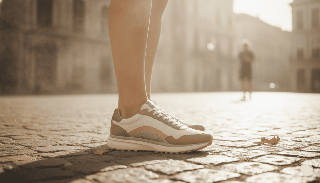chaussures vegan portées